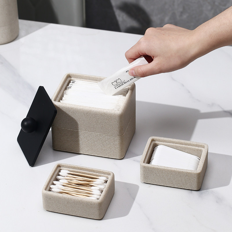 2025新款牙线收纳盒桌面家用高档轻奢高级感高颜值牙签创意棉签盒,收纳整理,牙签盒,淘宝优惠券,粉丝福利购,淘宝优惠卷