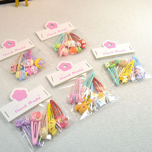 2025新款韩版儿童发夹碎发刘海夹发饰女童卡bb头饰可爱潮流发卡