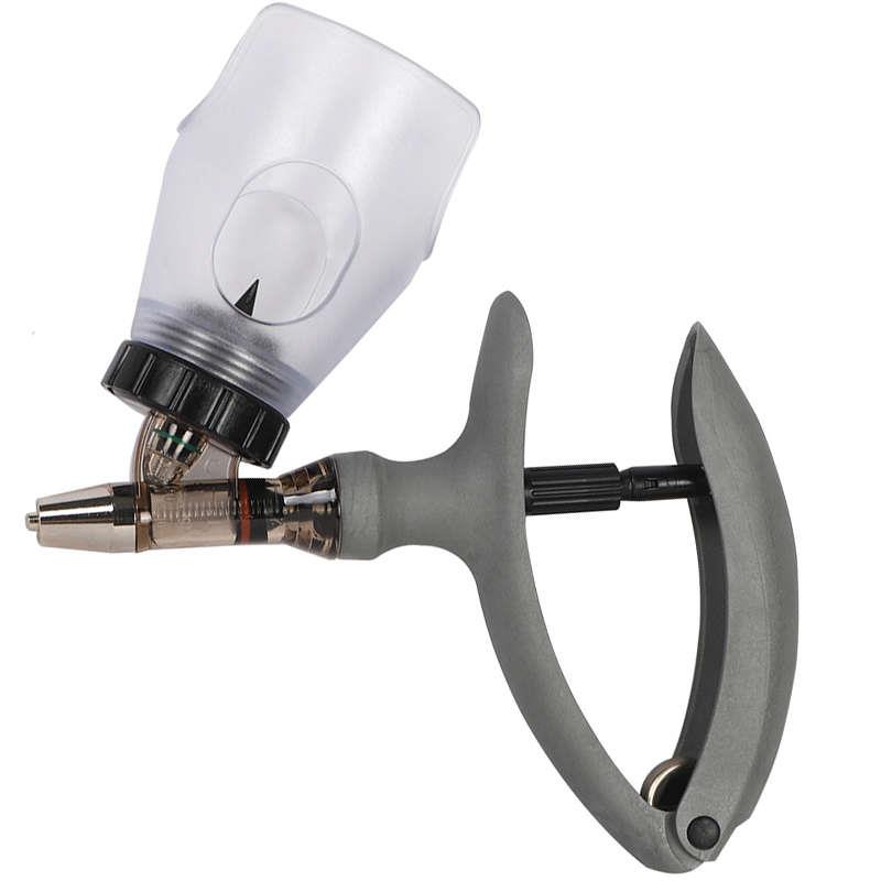 进口兽用连续注射疫苗器自动可调猪牛羊鸡鸭鹅鸽兔子禽药枪注器针