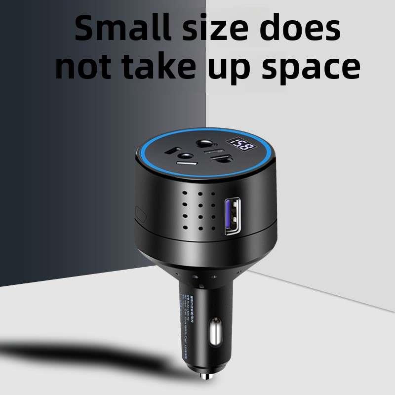 车载充电器手机快速充电多功能转换插头12V24V车载USB车载充电器
