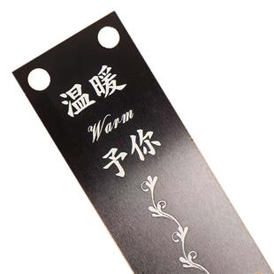 拉丝金属彩色不锈钢空白白板铝金属标牌定做激光刻字板材设备模具