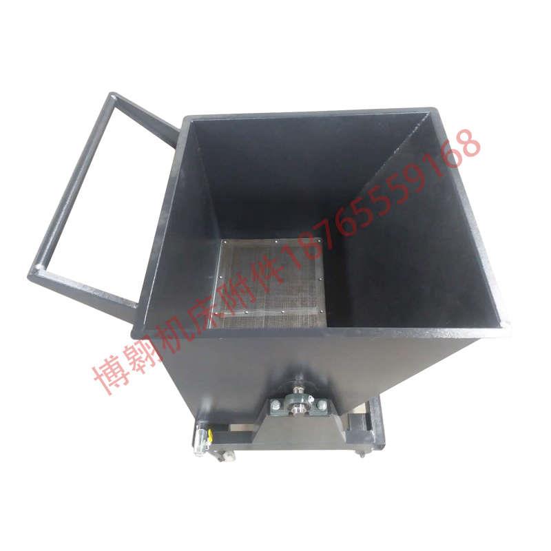 机床铁屑收集车翻斗手推车数控工业铁屑车排屑车废料箱定做铁削车