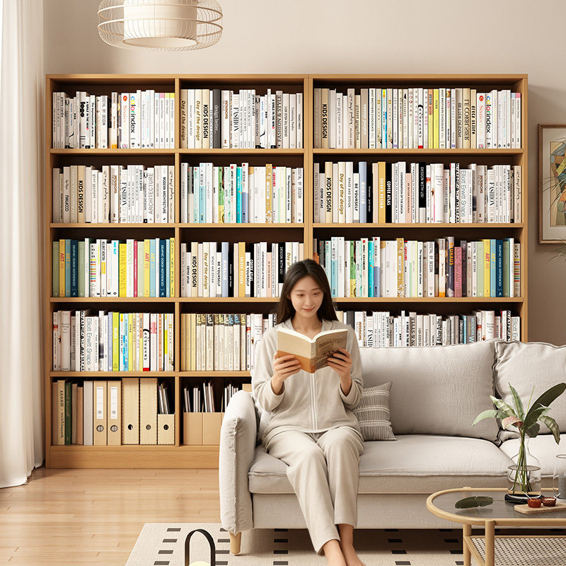满墙书柜一体到顶客厅展示柜靠墙多功能书房收纳轻奢ENF级家用柜,住宅家具,组合书柜,淘宝优惠券,粉丝福利购,淘宝优惠卷
