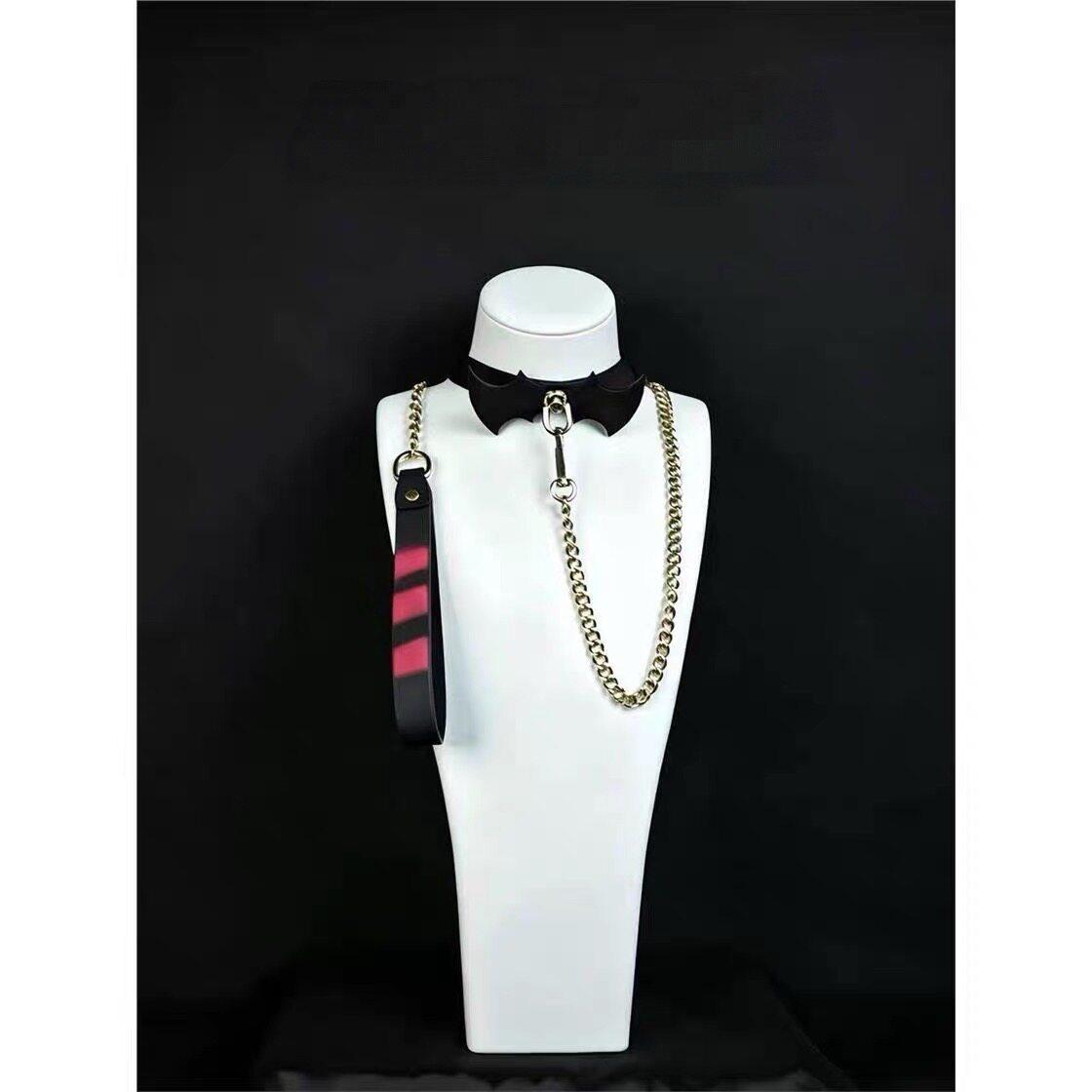 温感变色蝙蝠项圈choker