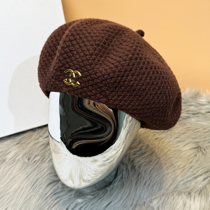 高级感小香风针织贝雷帽女秋季英伦风画家帽百搭显脸小灰色蓓蕾帽,服饰配件/皮带/帽子/围巾,帽子,淘宝优惠券,粉丝福利购,淘宝优惠卷