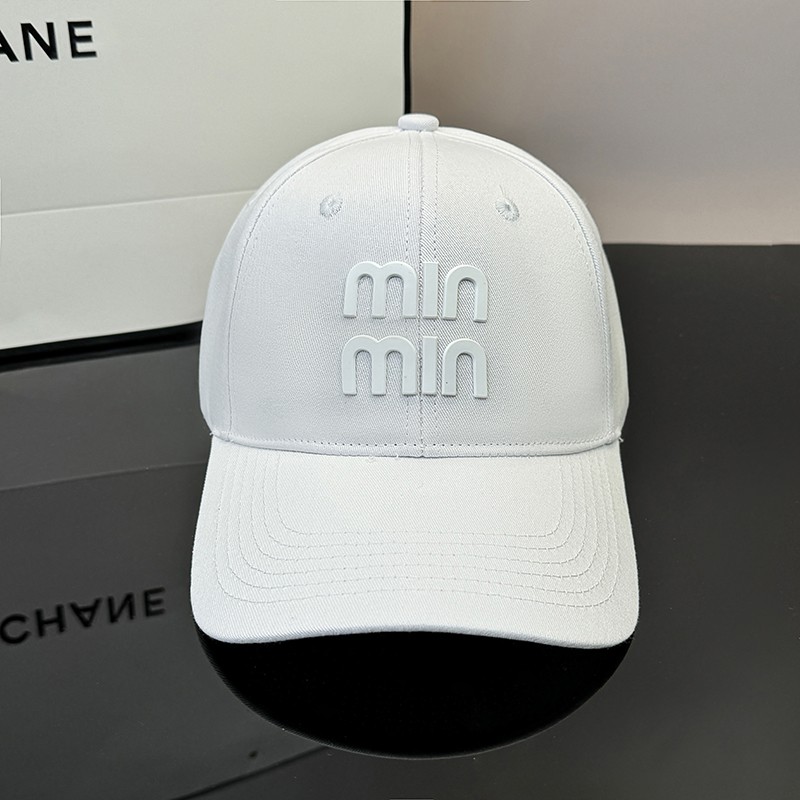 miu风大号字母棒球帽女潮鸭舌帽