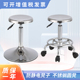 304不锈钢凳子加厚家用可调节升降旋转实验室圆凳车间防静电椅子