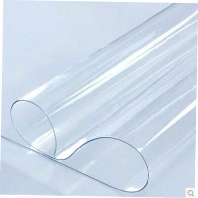 Waterproof PVC Table cloth Transparent Cover Mat Kitchen