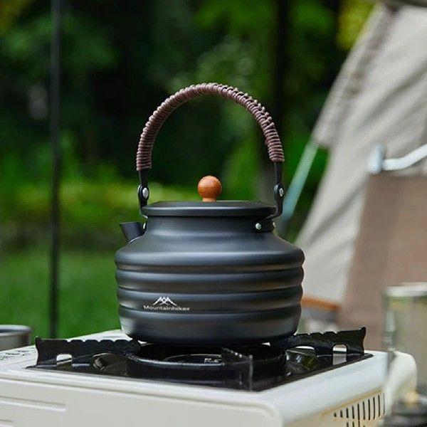 1.4L Outdoor Teapot Camping Stovetop Teapot Ultralight