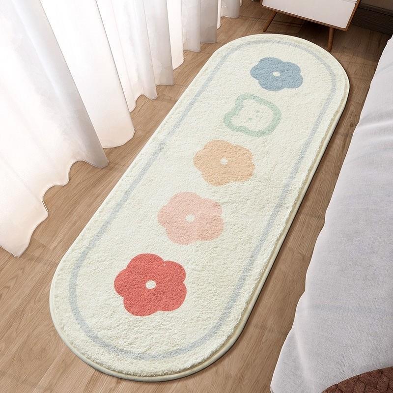 Carpets Plush carpet bedroom rug bedside blanket floor mat
