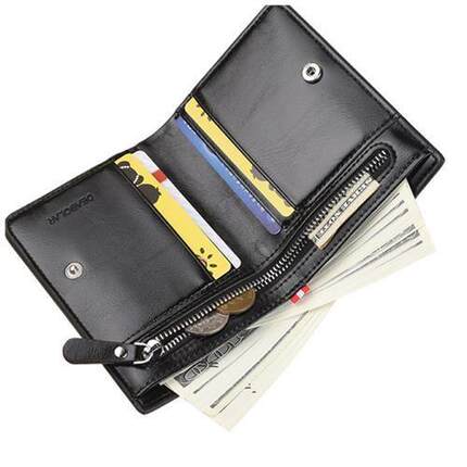 Man Purse Wallet For Men Mens Wallets Leather Long Coin