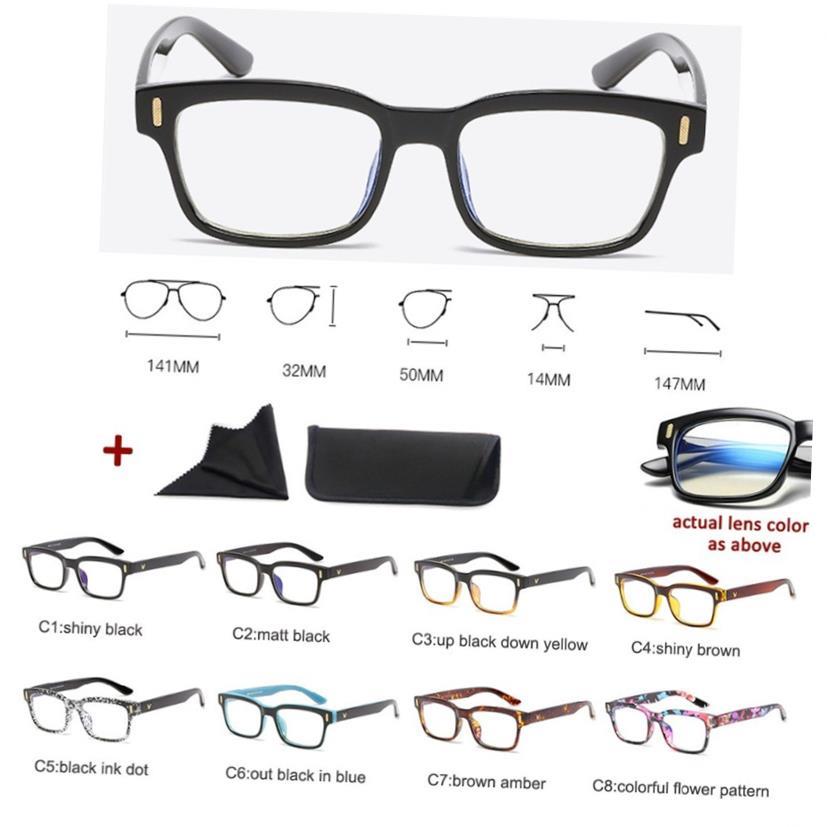 Anti Blue Rays Computer Glasses Men Blue Light Gaming Glass