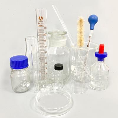 适用于玻璃器皿+锥形+烧瓶瓶+实验室+胶头仪器+烧杯+滴管用品试管