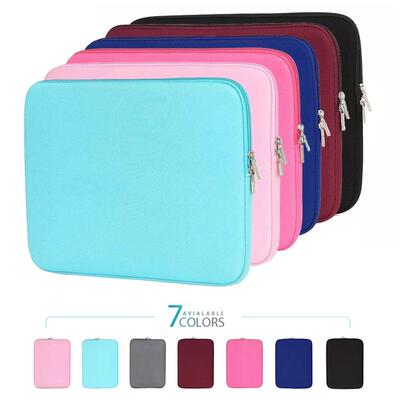 Soft Cotton Laptop Sleeve Bag Case For Notebook Tablet Cover