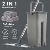 Floor Mop Bucket Hand And Flat For Set Free Professional Hom