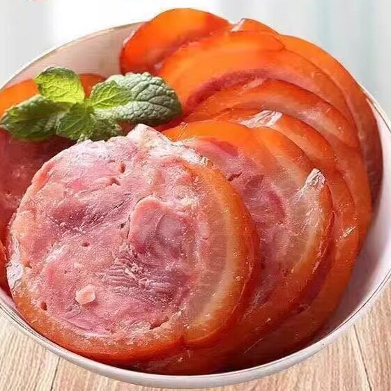 大肉块肘花火腿猪肉熟食真空包装开袋即食下酒菜包邮