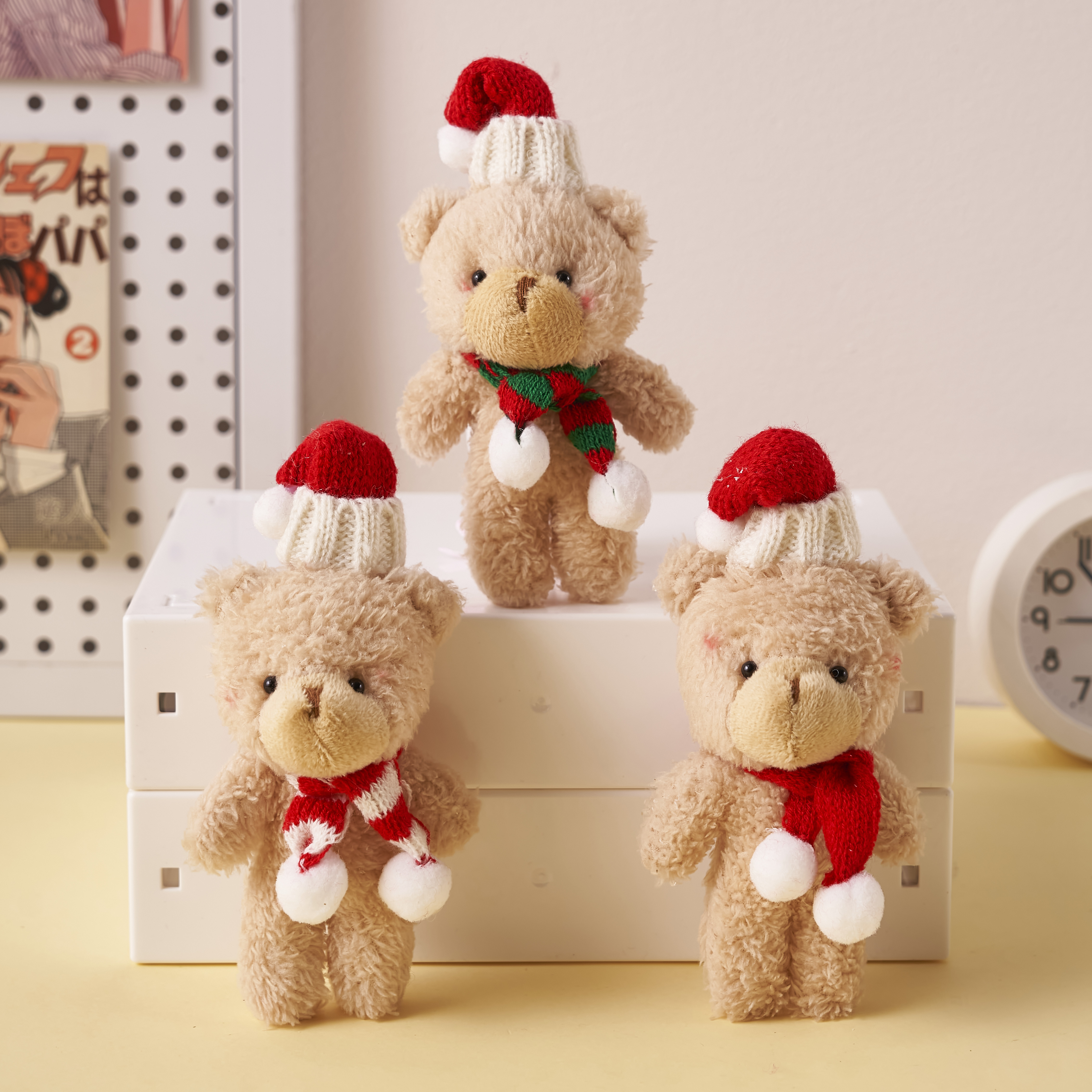 圣诞节小熊圣诞树diy小挂件