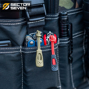 第7区 战术防滑快速拉手绳钥匙吊饰工具装饰挂绳包具拉链头加长绳