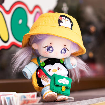 布优布优 棉花娃娃现货20cm娃衣 原创正版毛绒玩偶衣服圣诞节礼物