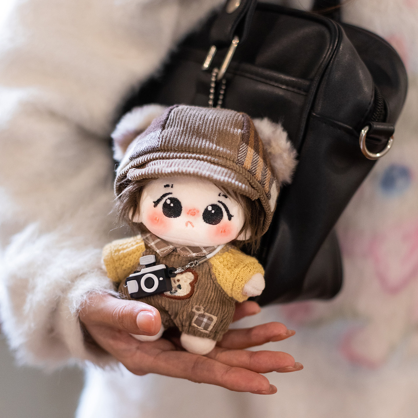 布优布优 棉花娃娃现货娃衣10cm 原创正版可换装毛绒玩偶包包挂件,模玩/动漫/周边/娃圈三坑/桌游,棉花娃娃/毛绒玩具娃衣,淘宝优惠券,粉丝福利购,淘宝优惠卷