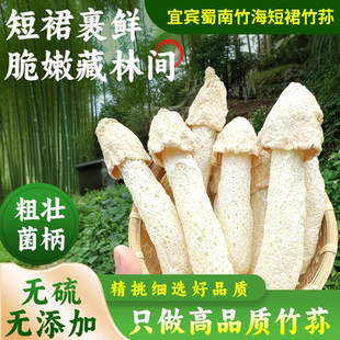 【赵露思同款】四川宜宾蜀南竹海短裙嫩竹荪干货无硫煲汤食材50g