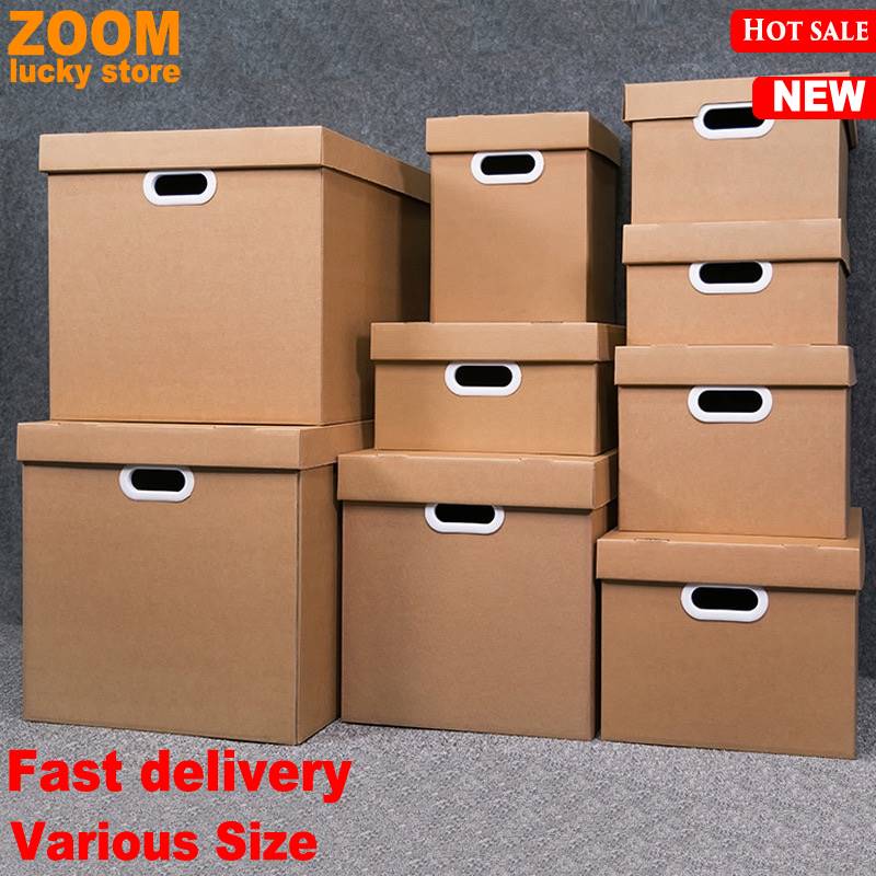 Moving boxes Storage paper carton cardboard box packing box