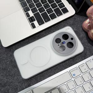 适用vivox300/x300pro手机壳新款磁吸肤感磨砂半透明全包防摔软壳