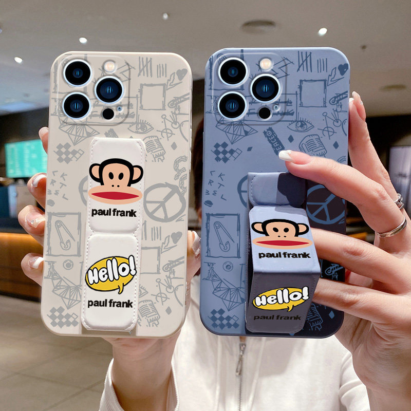 OPPOReno13新款手机壳Reno12/11可爱大嘴猴Reno10Pro全包镜头Reno9Pro+背贴带支架Reno8女7/6男5/4/3/2磁吸壳