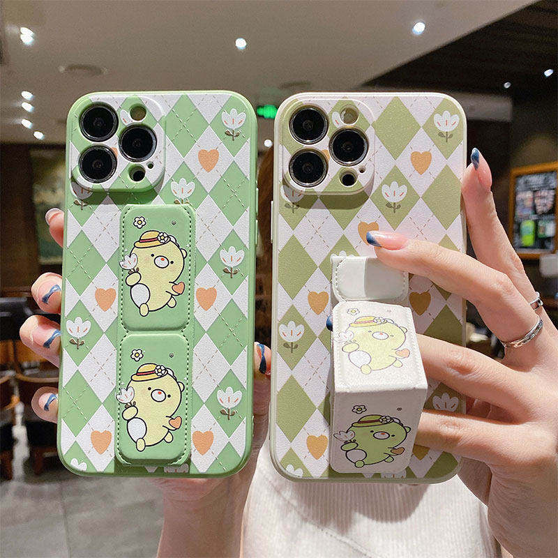 适用于荣耀Magic8Pro手机壳Magic7Pro/7磁吸支架魔术6Pro防摔折叠腕带魔术8小萌熊个性男女软套ins风硅胶软壳