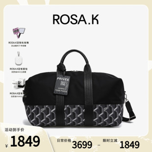 韩国ROSA.K运动健身包旅行出差包收纳行李大容量波士顿包高尔夫包