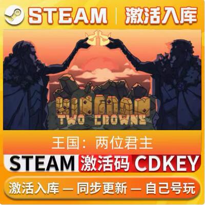 PC正版steam游戏 王国:两位君主