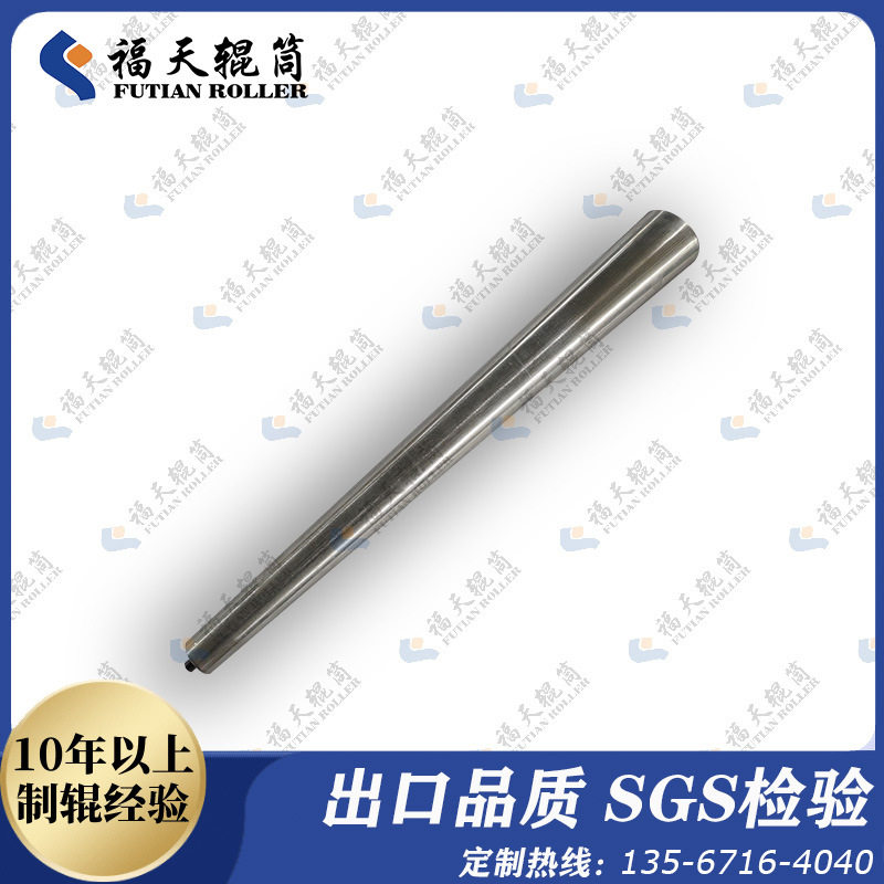 无动力镀锌托辊单双排链轮辊筒电动包胶辊不锈钢流水线滚筒