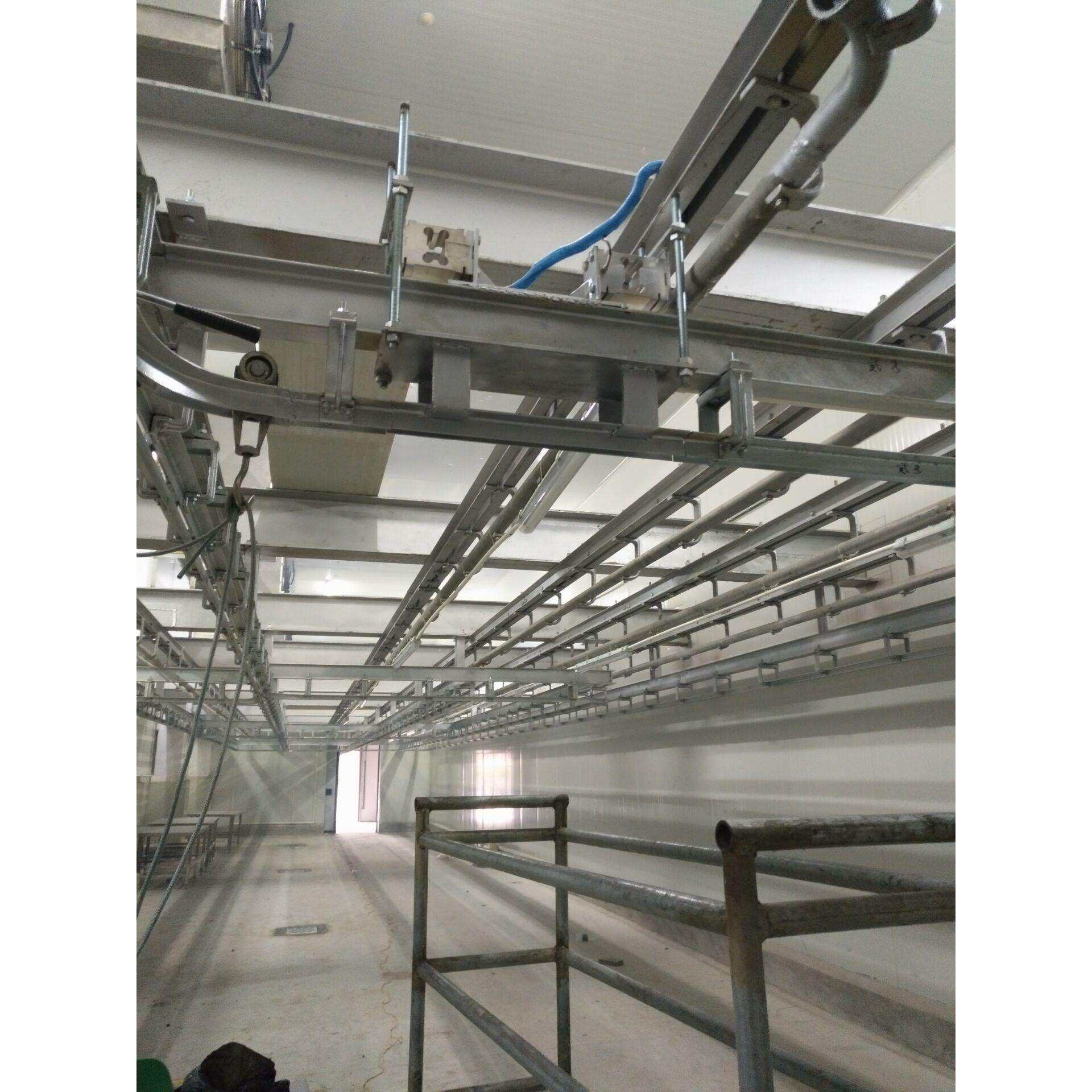 杀猪场专用轨道电子称轨道衡器杀鸡鸭牛场专用轨道电子磅秤