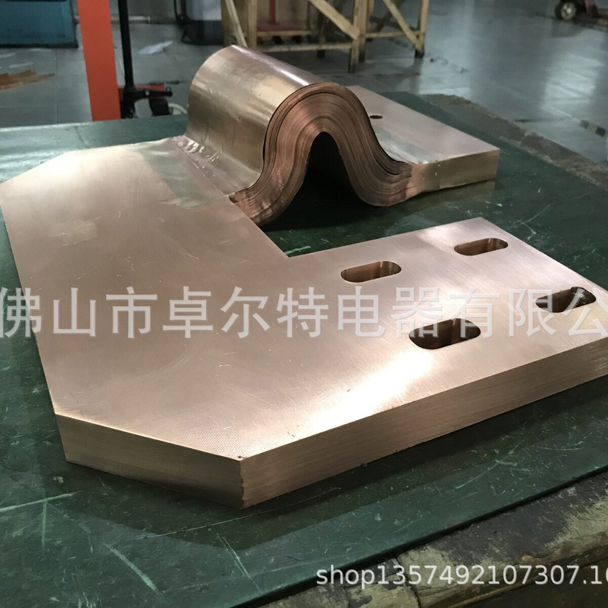 电力铜排加工紫铜排金属伸缩连接排铜导电带制造厂家