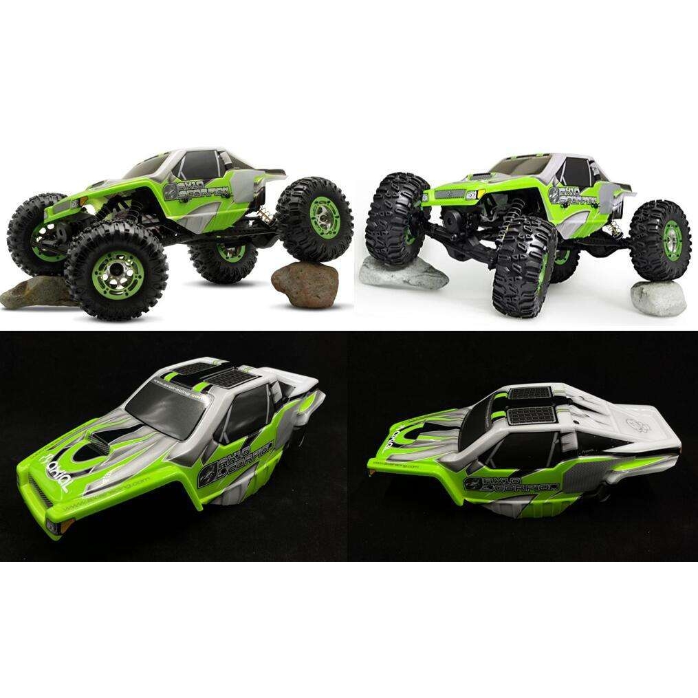 1/10攀爬车壳高性能强爬壳Axial AX10 Scorpion XC-1 Orange Body
