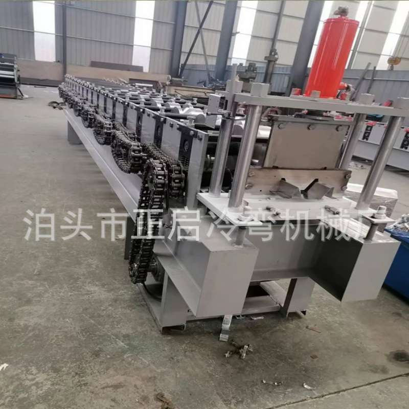 正启冷弯生产销售全自动水槽设备 W型M型水槽机 光伏支架水槽机