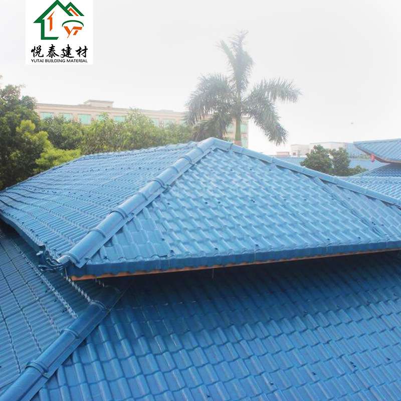 合成树脂瓦直销屋顶仿古瓦加厚隔热门头瓦工程用瓦片塑料建材