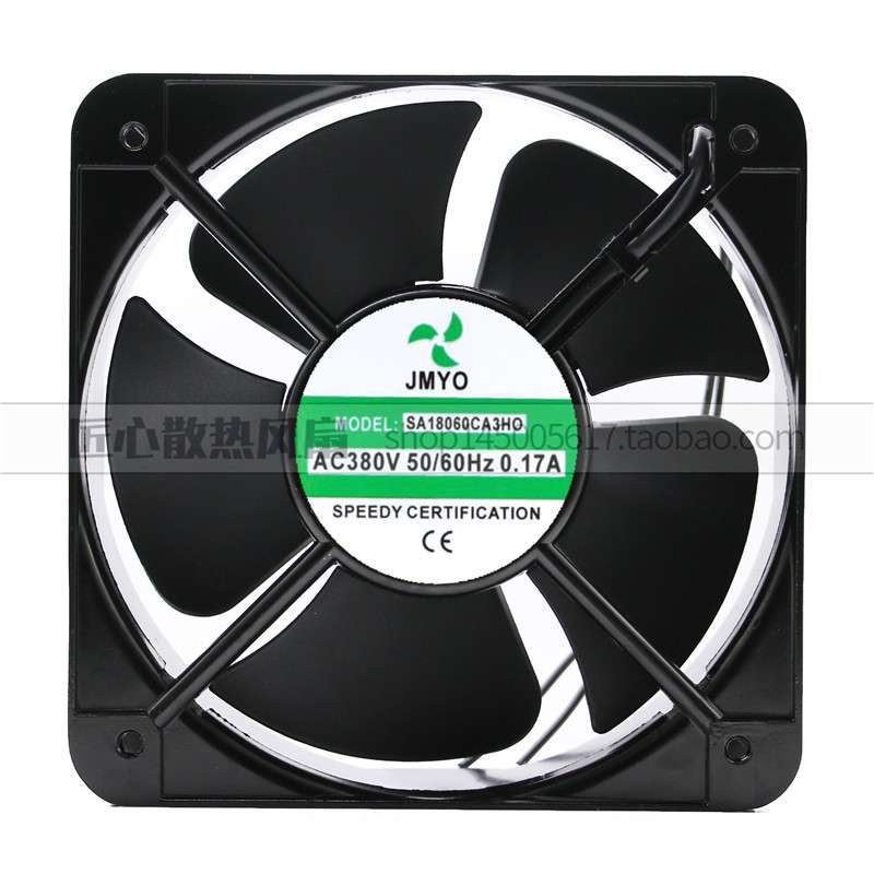 JMYO SA18060CA3HO 380V 电箱 三相频器电柜耐高温散风扇18CM