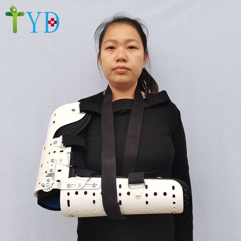 可调肩肘关节固定支具 肘关节骨折可伸展康复支架 肩肘手臂固定支
