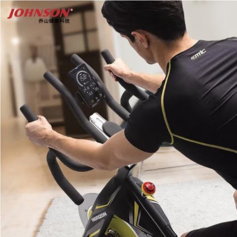 乔山(JOHNSON)动感单车家用健身车室内健身房骑行车自行车GR6