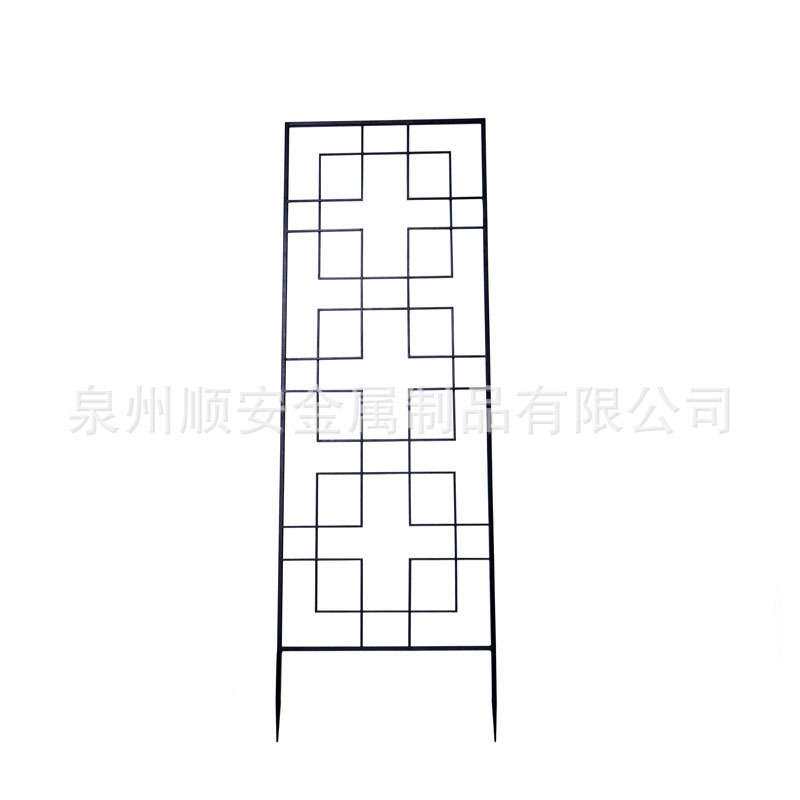 铁艺花架爬藤架花园月季花支架铁线莲绿萝植物攀爬架户外庭院网格