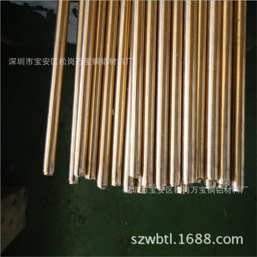 C54400易削磷铜棒 C5191插件磷铜棒1.5 1.8 QSn6-6-3锡青铜棒