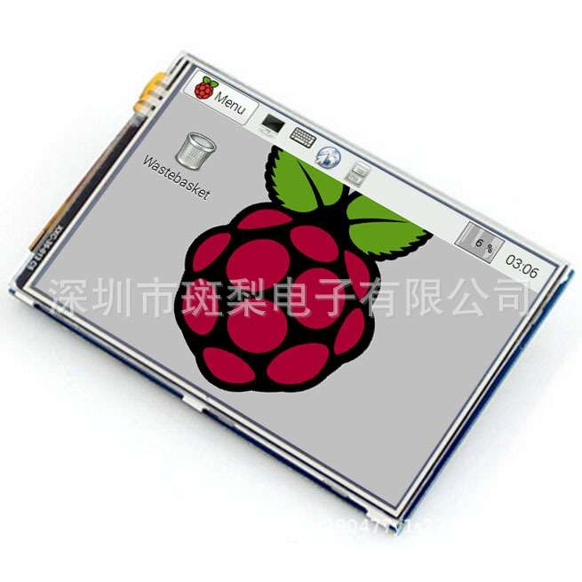 树莓派显示屏触摸屏LCD3.5寸 支持A+/B+/B/Pi2/pi3 zero w/4B