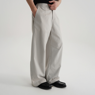 男女 简约休闲百搭直筒抗皱长裤 AWT25AW 亲肤莱赛尔棉