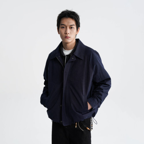 awatinne中性简约巴恩风休闲夹克