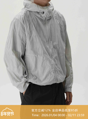 AWT25SS 冲孔分割设计 UPF50+防紫外线皮肤衣 日常通勤轻薄防晒服