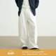 AWT25AW 简约复古原牛休闲宽松阔腿弯刀牛仔裤