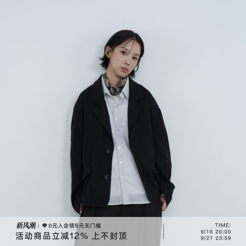 AWT休闲西服高级感外套男