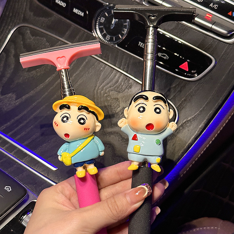 蜡笔小新汽车后视镜刮水器雨刷器