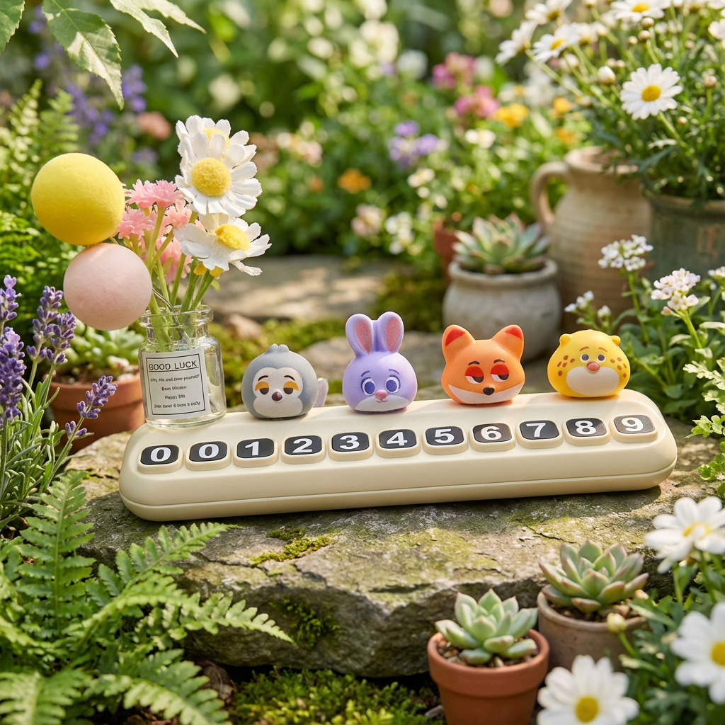 朱迪尼克挪车电话牌汽车临时停车号码牌车内装饰创意车载摆件卡通,汽车用品/电子/清洗/改装,停车号码牌,淘宝优惠券,粉丝福利购,淘宝优惠卷